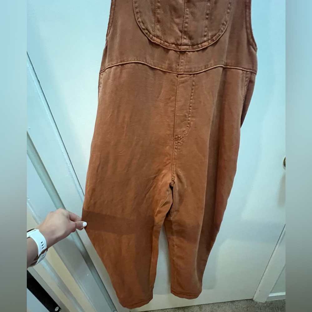American Eagle Orange Overalls - Picture 4 of 9